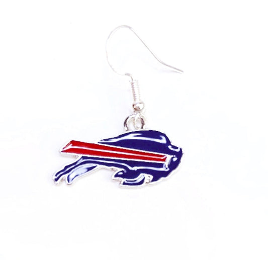 Buffalo Bills Earrings - Cindy Marie's Sweets Boutique